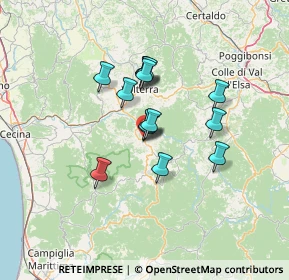 Mappa Via dei Frantoi, 56045 Pomarance PI, Italia (10.25071)