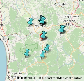 Mappa Via dei Frantoi, 56045 Pomarance PI, Italia (10.9405)