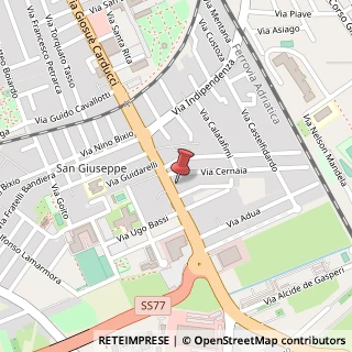 Mappa Via Martiri di Belfiore, 44, 62012 Civitanova Marche, Macerata (Marche)