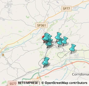 Mappa Via Don Pacifico Arcangeli, 62100 Macerata MC, Italia (2.29091)