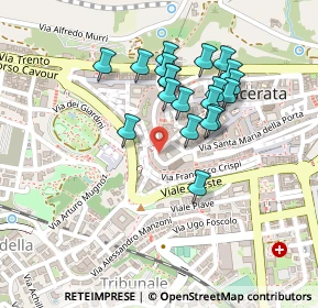 Mappa Via XX Settembre, 62100 Macerata MC, Italia (0.2025)