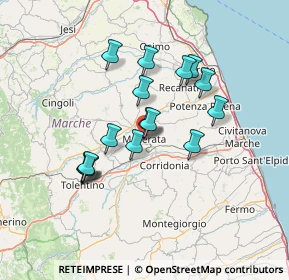 Mappa Viale Trieste, 62100 Macerata MC, Italia (12.03313)