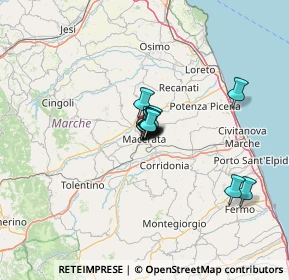 Mappa Piazza Giuseppe Mazzini, 62100 Macerata MC, Italia (6.63)