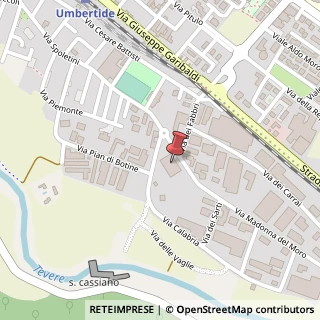 Mappa Via Madonna del Moro, 7, 06019 Umbertide, Perugia (Umbria)