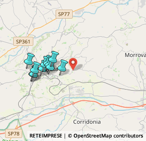 Mappa SP Bivio delle Vergini-Civitanova Marche, 62100 Macerata MC (3.52545)