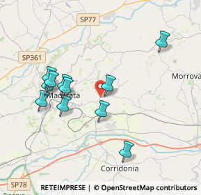 Mappa SP Bivio delle Vergini-Civitanova Marche, 62100 Macerata MC (3.79909)