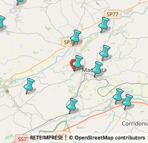 Mappa Via Lorenzoni Maria, 62100 Macerata MC, Italia (5.03636)