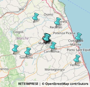 Mappa Corso Repubblica Italiana, 62100 Macerata MC, Italia (10.06692)