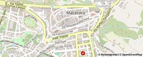 Mappa Macerata