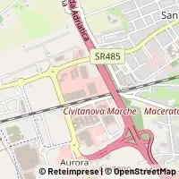 Hartă Civitanova Marche