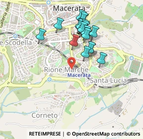 Mappa Via Urbino, 62100 Macerata MC, Italia (0.4575)