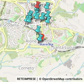 Mappa Via Urbino, 62100 Macerata MC, Italia (0.494)
