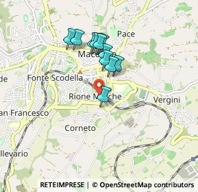 Mappa Via Urbino, 62100 Macerata MC, Italia (0.70818)