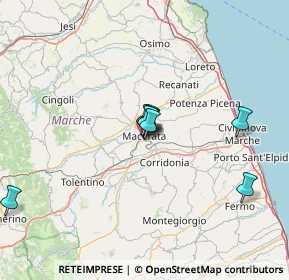 Mappa Via Urbino, 62100 Macerata MC, Italia (20.46273)