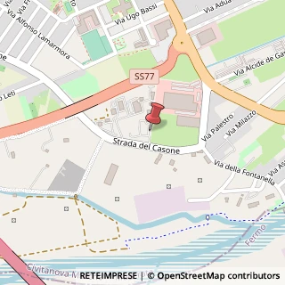 Mappa Strada del Casone o Molino, 5, 62012 Civitanova Marche, Macerata (Marche)
