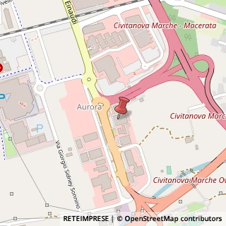Mappa Via Luigi Einaudi, 280, 62012 Civitanova Marche, Macerata (Marche)