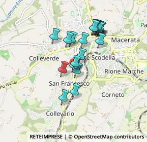 Mappa Via Giovan Battista Contini, 62100 Macerata MC, Italia (0.774)