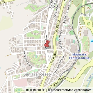 Mappa Via Spalato, 131, 62100 Macerata, Macerata (Marche)