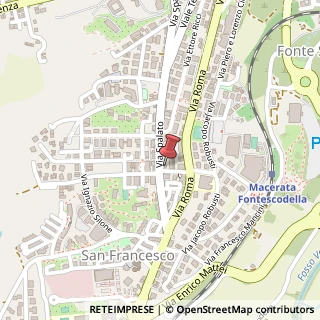 Mappa Via Spalato, 124, 62100 Macerata, Macerata (Marche)