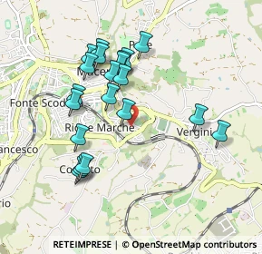 Mappa ZUCCONI DANIELA, 62100 Macerata MC, Italia (0.9045)