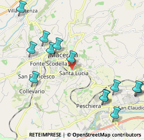 Mappa ZUCCONI DANIELA, 62100 Macerata MC, Italia (2.57846)