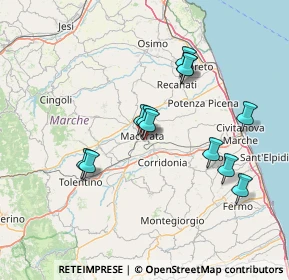 Mappa ZUCCONI DANIELA, 62100 Macerata MC, Italia (13.65333)