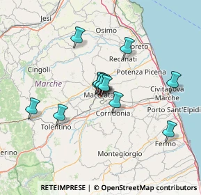 Mappa Via Santa Lucia, 62100 Macerata MC, Italia (10.25308)