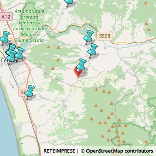 Mappa Via della Fornace, 56040 Casale Marittimo PI, Italia (6.54667)