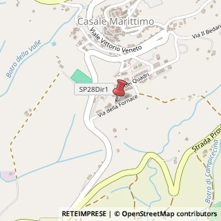 Mappa Via della Fornace, 19, 56040 Cecina, Livorno (Toscana)
