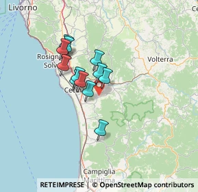 Mappa Via della Fornace, 56040 Casale Marittimo PI, Italia (10.2525)
