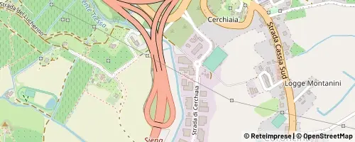 Mappa Siena