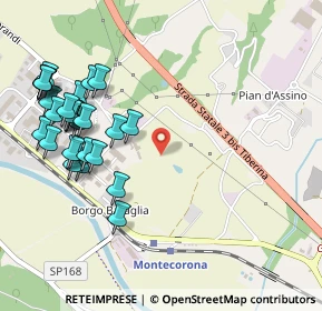 Mappa Località Pian D'Assino Nucleo, 06019 Umbertide PG, Italia (0.61034)