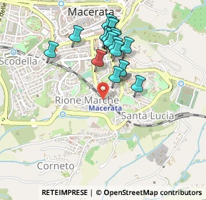 Mappa Piazza XXV Aprile, 62100 Macerata MC, Italia (0.4405)