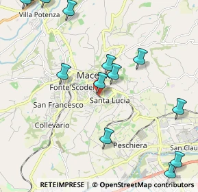 Mappa Piazza XXV Aprile, 62100 Macerata MC, Italia (2.78923)