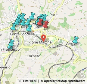 Mappa Piazza XXV Aprile, 62100 Macerata MC, Italia (1.106)