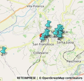 Mappa V. Cassiano Da Fabriano, 62100 Macerata MC, Italia (1.41182)