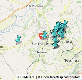 Mappa V. Cassiano Da Fabriano, 62100 Macerata MC, Italia (1.6855)