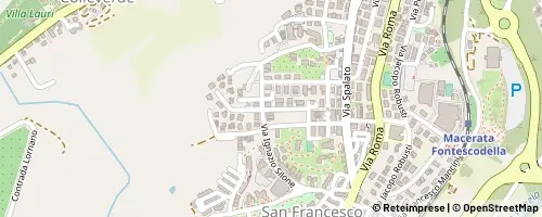 Mappa Macerata