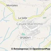 Kaart Casale Marittimo