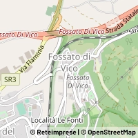 Mapa Fossato di Vico