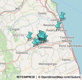 Mappa Contr, 62100 Macerata MC, Italia (5.63923)