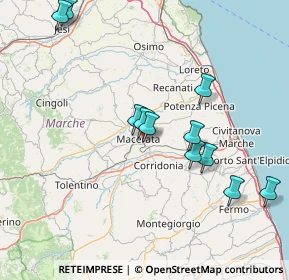 Mappa Contr, 62100 Macerata MC, Italia (15.76364)