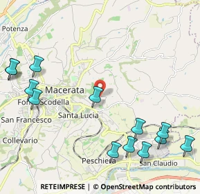 Mappa Contr, 62100 Macerata MC, Italia (2.89692)