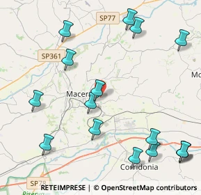 Mappa Contr, 62100 Macerata MC, Italia (5.52063)