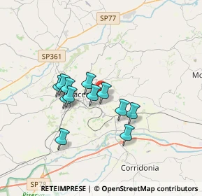 Mappa Contr, 62100 Macerata MC, Italia (2.82583)