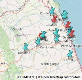 Mappa Viale Francesco Puccinotti, 62100 Macerata MC, Italia (16.34938)