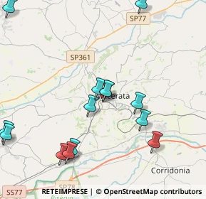 Mappa Via Domenico Rossi, 62100 Macerata MC, Italia (4.77929)