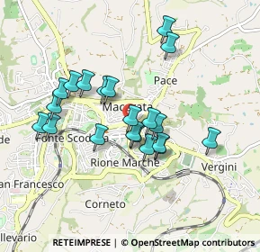 Mappa Viale S. G. Bosco, 62100 Macerata MC, Italia (0.8045)