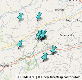 Mappa Viale S. G. Bosco, 62100 Macerata MC, Italia (4.324)