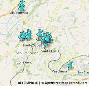 Mappa Viale S. G. Bosco, 62100 Macerata MC, Italia (1.44714)